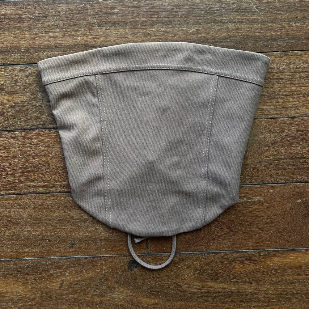 Tan Corset Type Top